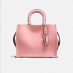 NEW Coach Rogue Pebbled Leather Shoulder Bag
